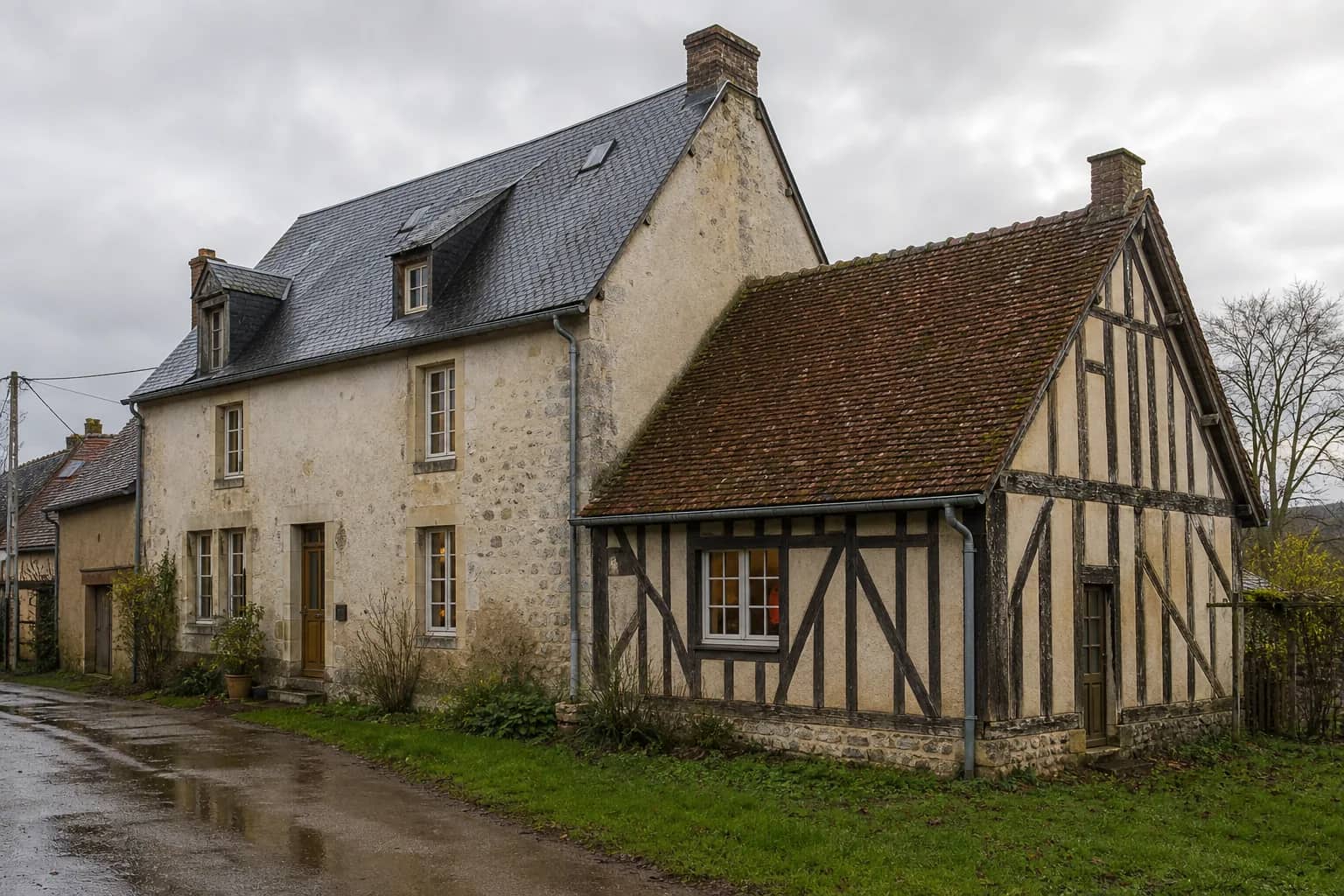 Illustration générée — projet global, pour comprendre : Rénover une maison dans l’Eure et l’Eure-et-Loir : par quoi commencer ?